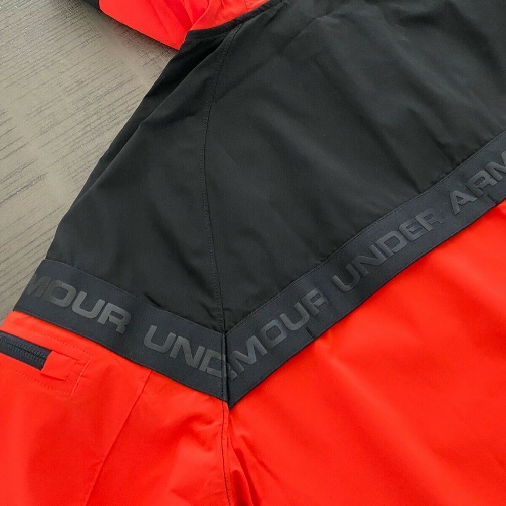 UNDER ARMOUR UA PURSUIT WINDBREAKER JACKET SIZE L - Picture 7 of 7